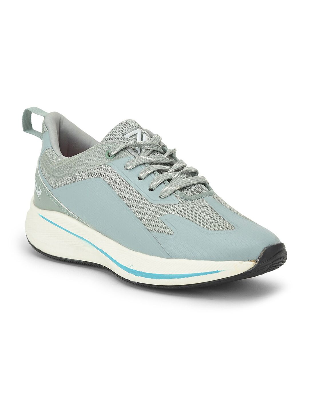 Liberty Women Green Mesh Running Non-Marking Shoes Price in India