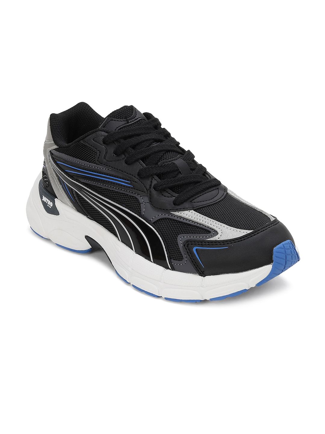 Puma Black & White Teveris NITRO Noughties Sneakers Price in India