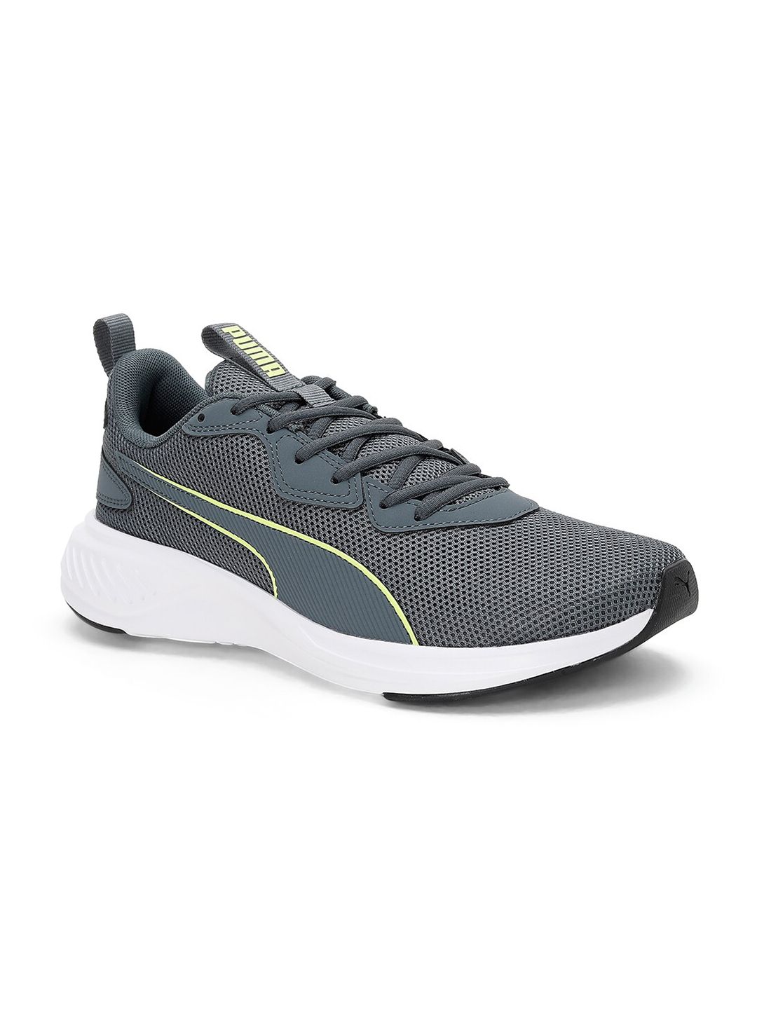 Puma Unisex Grey Incinerate Textile Running Shoes Price in India