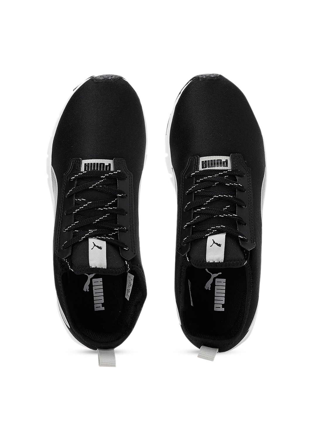 Puma Women Black Solid Harrow Sneakers Price in India