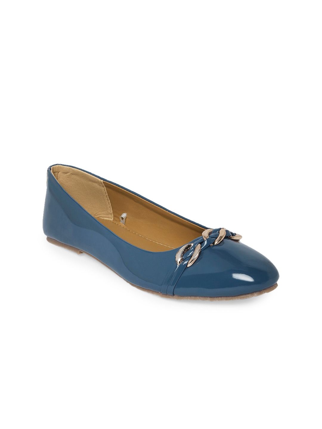 People Women Blue Ballerinas Flats