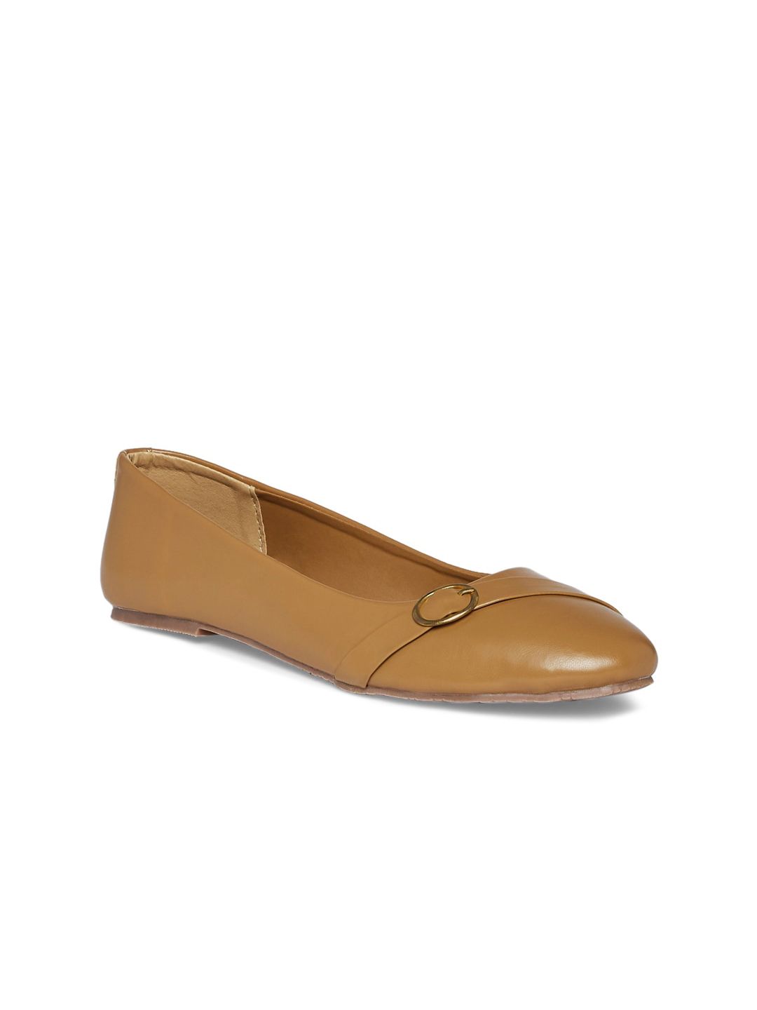 People Women Brown Ballerinas Flats