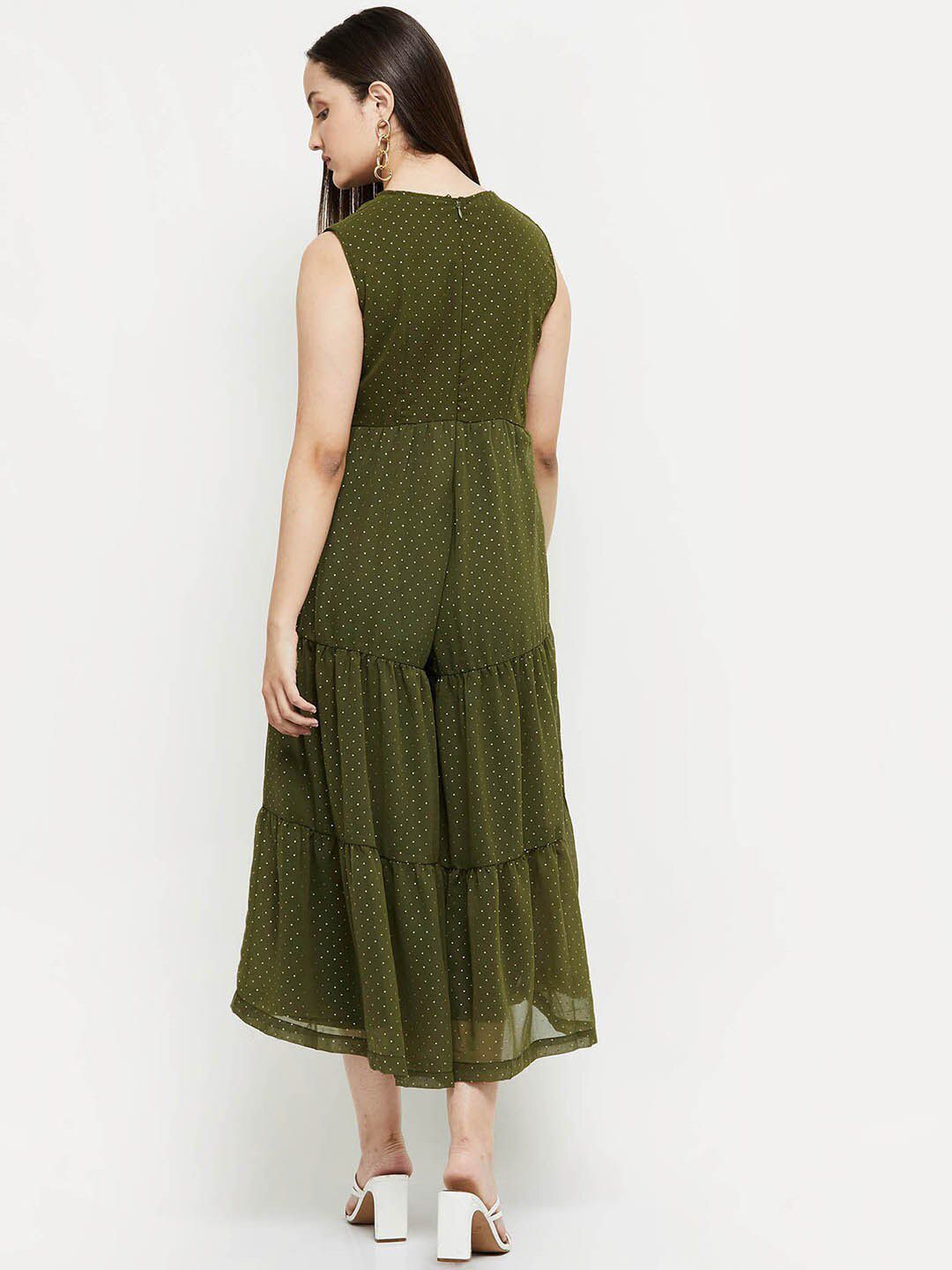 green emerald velvet dress Shae by SASSAFRAS Green & White Ethnic Motifs Ethnic A-Line Midi Dress   Myntra International