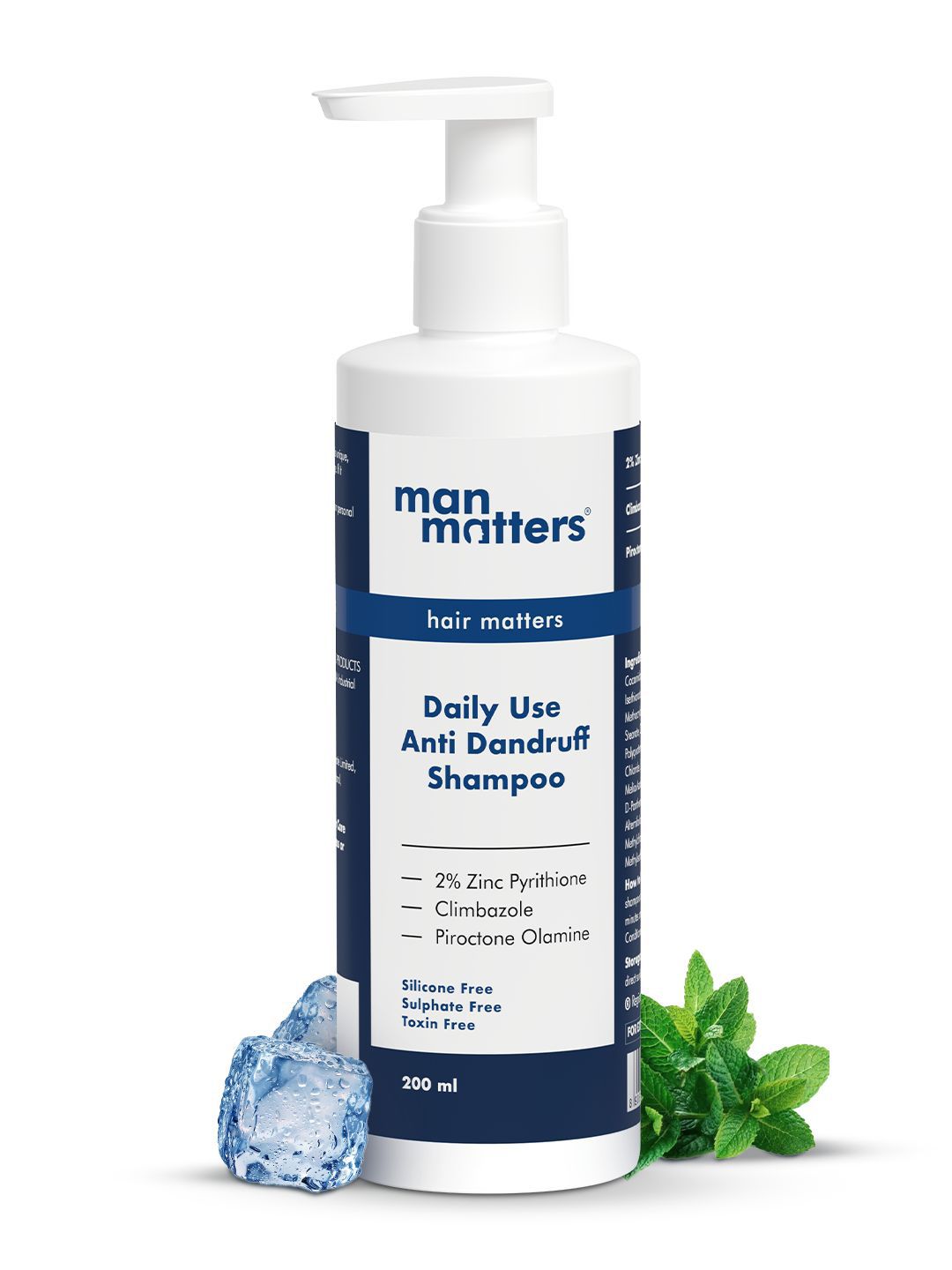 Man Matters Daily Use Anti Dandruff Shampoo- 200 ml