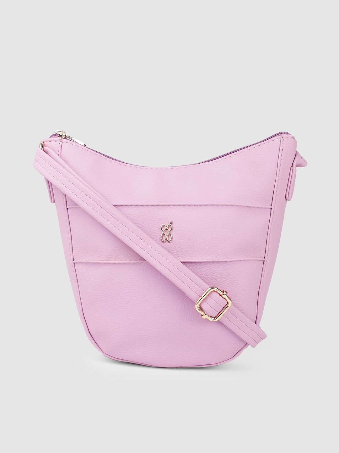 Baggit Baggit Women Pink Solid Structured Sling Bag