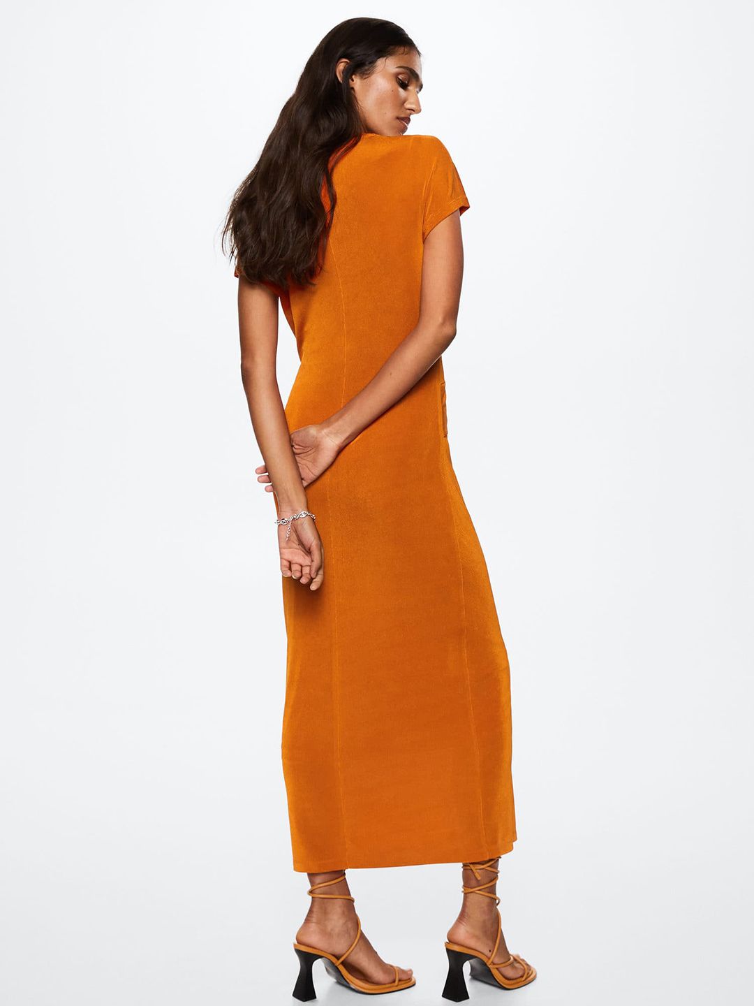 knee length dresses for ladies Mango Mary Jane Maxi Dress