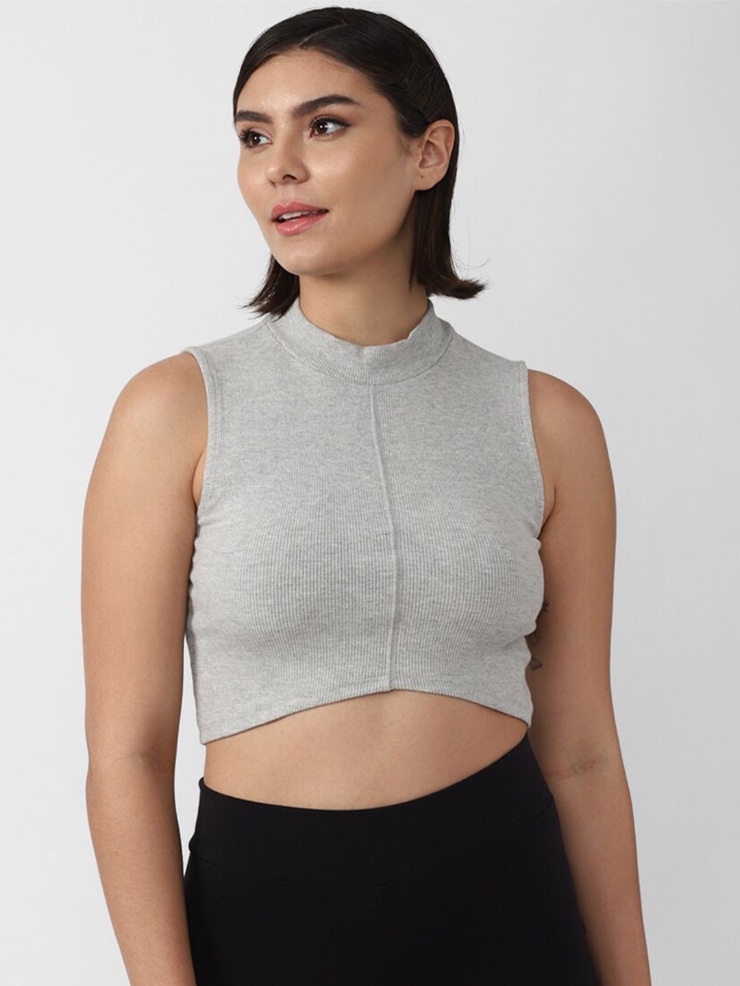 FOREVER 21 Women Crop Top Price in India