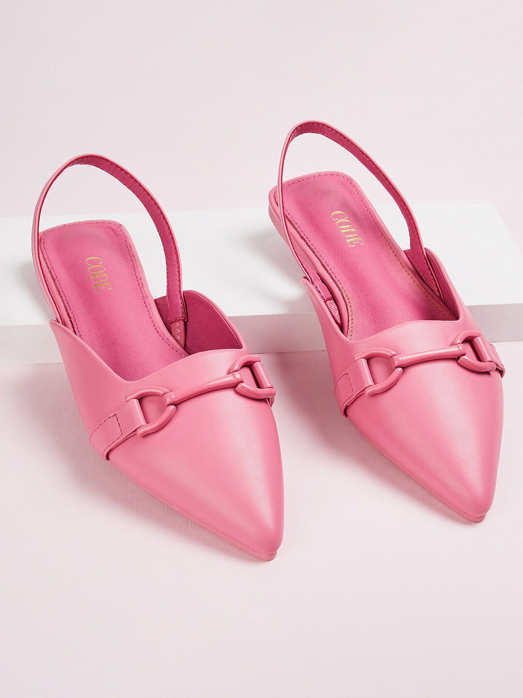 CODE by Lifestyle Women Pink Mules Price in India