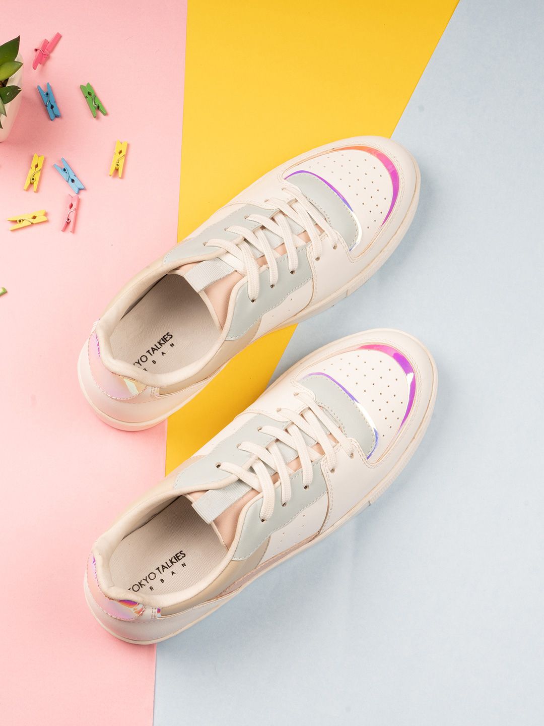 Tokyo Talkies Women Pink Causal Sneakers Price in India