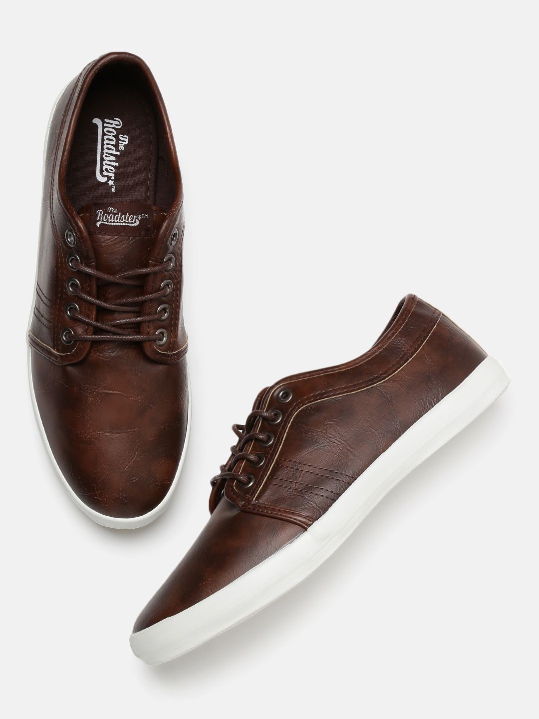 Roadster Men Brown Sneakers