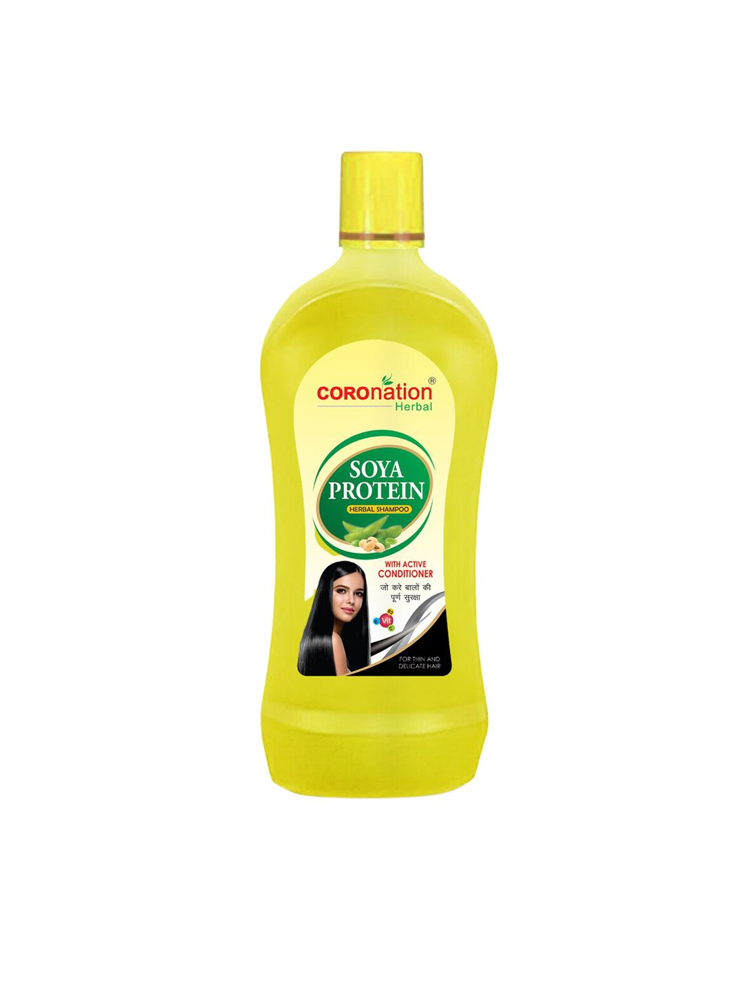 COROnation Soya Protein Herbal Shampoo with Active Conditioner 500ml
