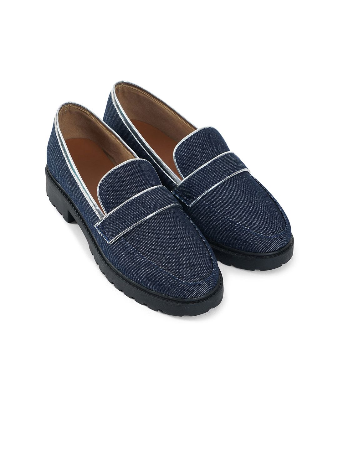 Sole House Women Blue Loafers Price in India