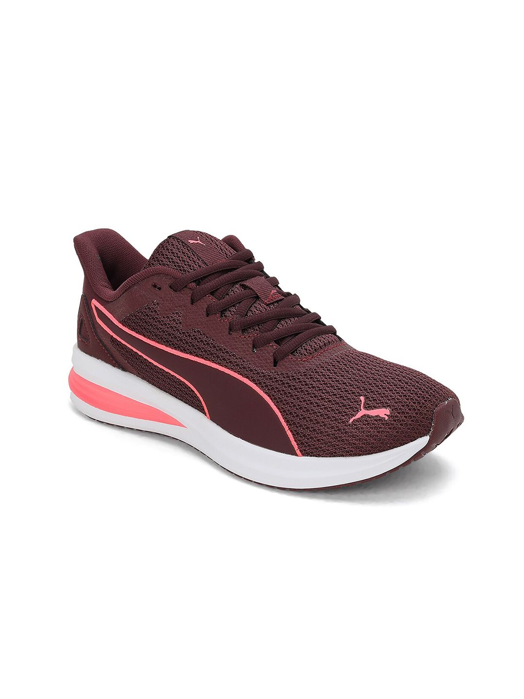 Puma Purple Textile Transport Modern Running Shoes Price in India