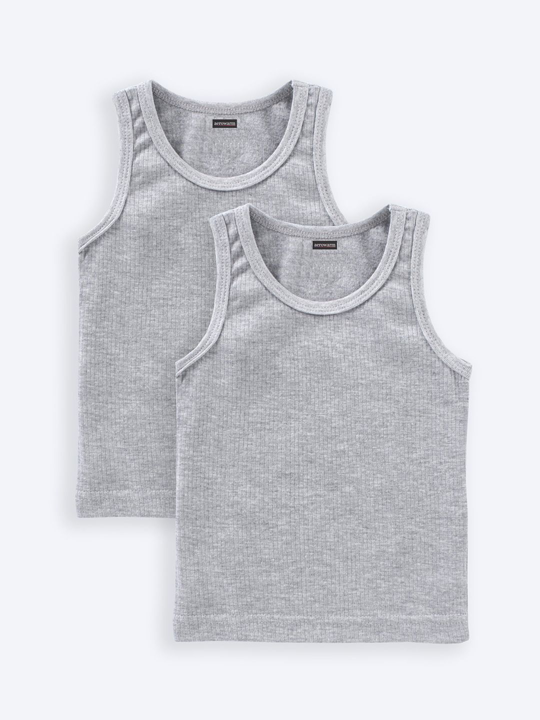 Aerowarm Infants Pack Of 2 Grey Thermal Tops Price in India