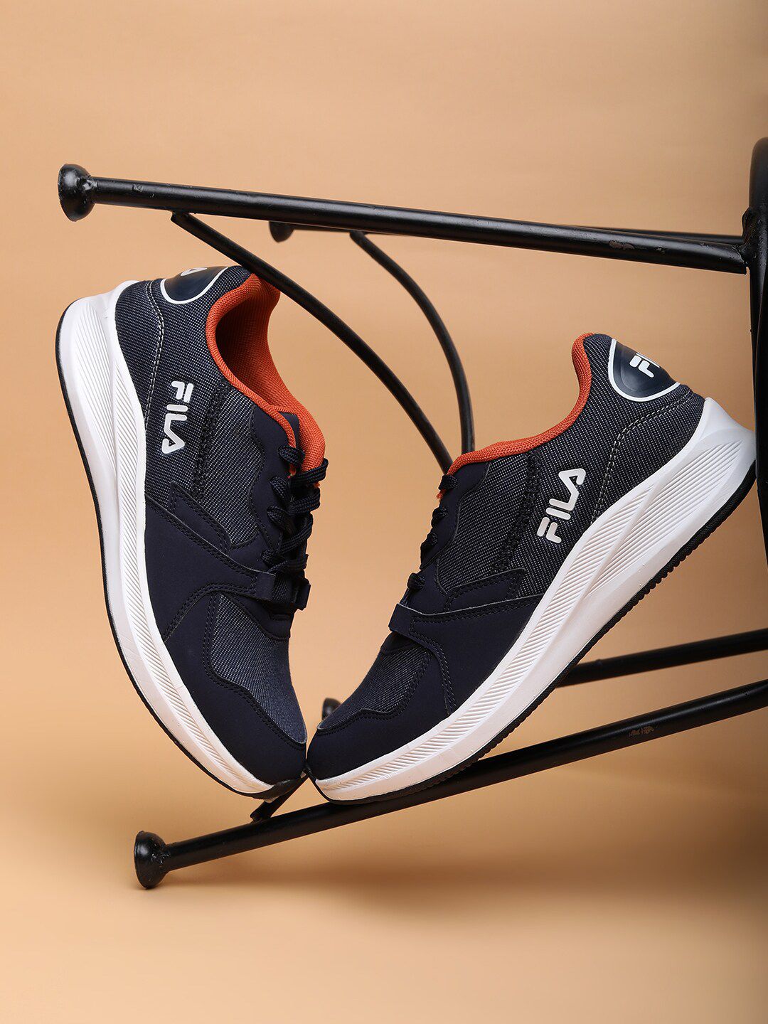 FILA Women Blue Running Non-Marking Shoes Price in India