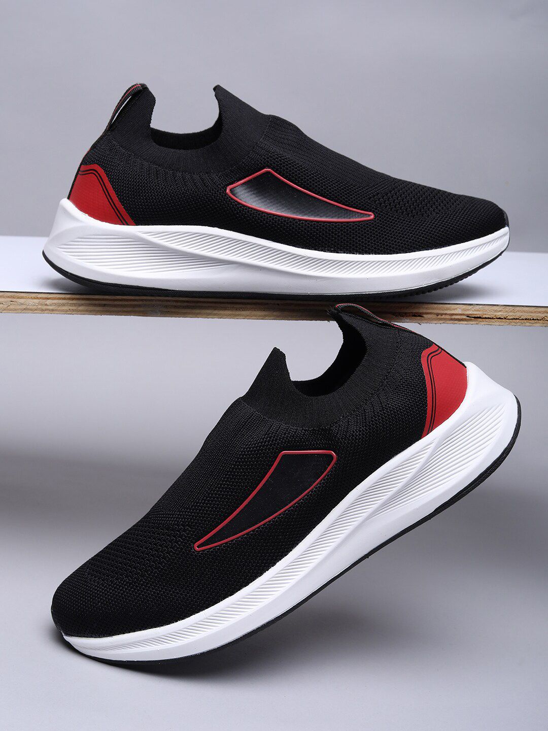 FILA Women Black Running Non-Marking Shoes Price in India