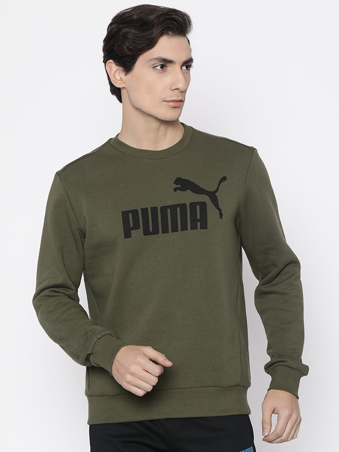 puma men olive green