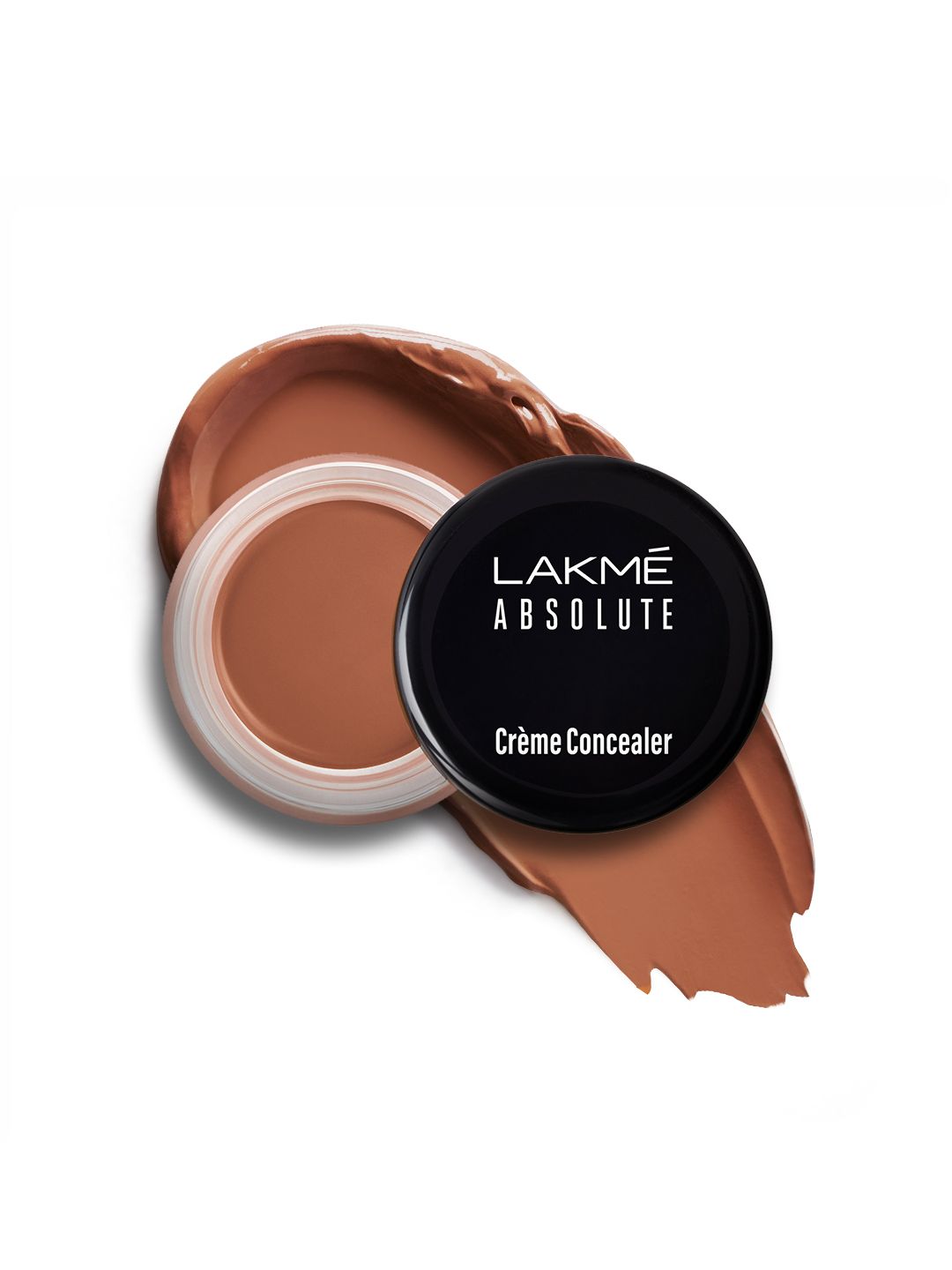 Lakme Absolute Creme Creaseless & Lightweight Concealer - Walnut 38