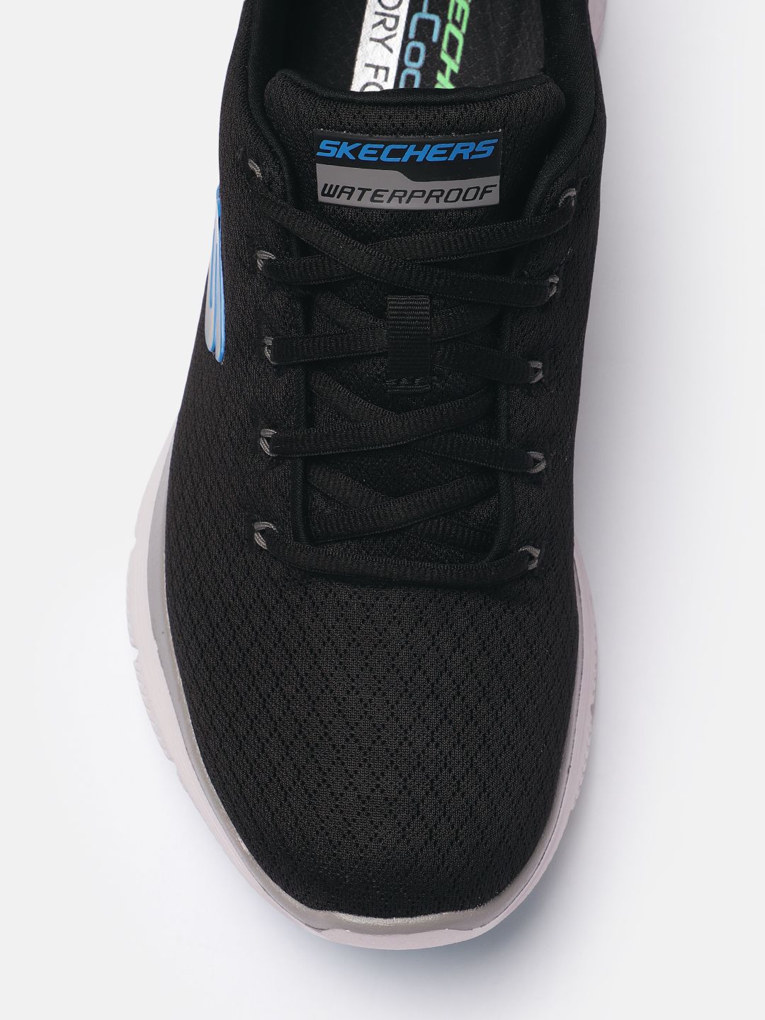 skechers waterproof air cooled memory foam