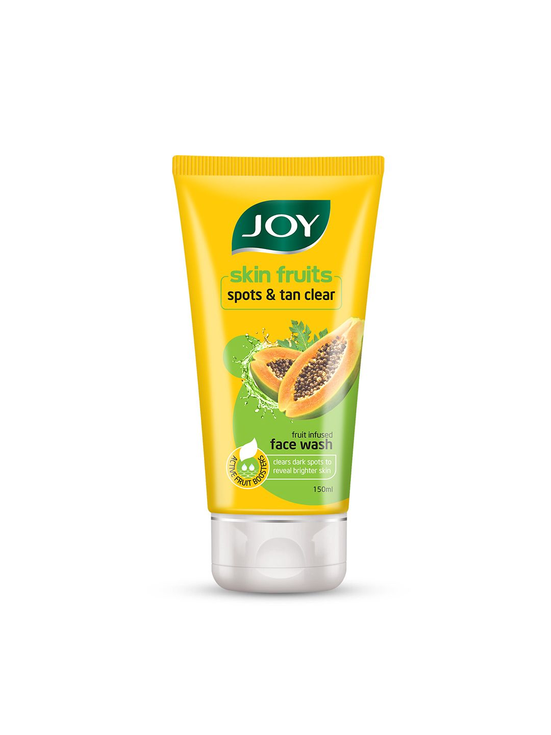 JOY Papaya Spots & Tan Clear Face Wash for Bright & Glowing Skin - 150ml