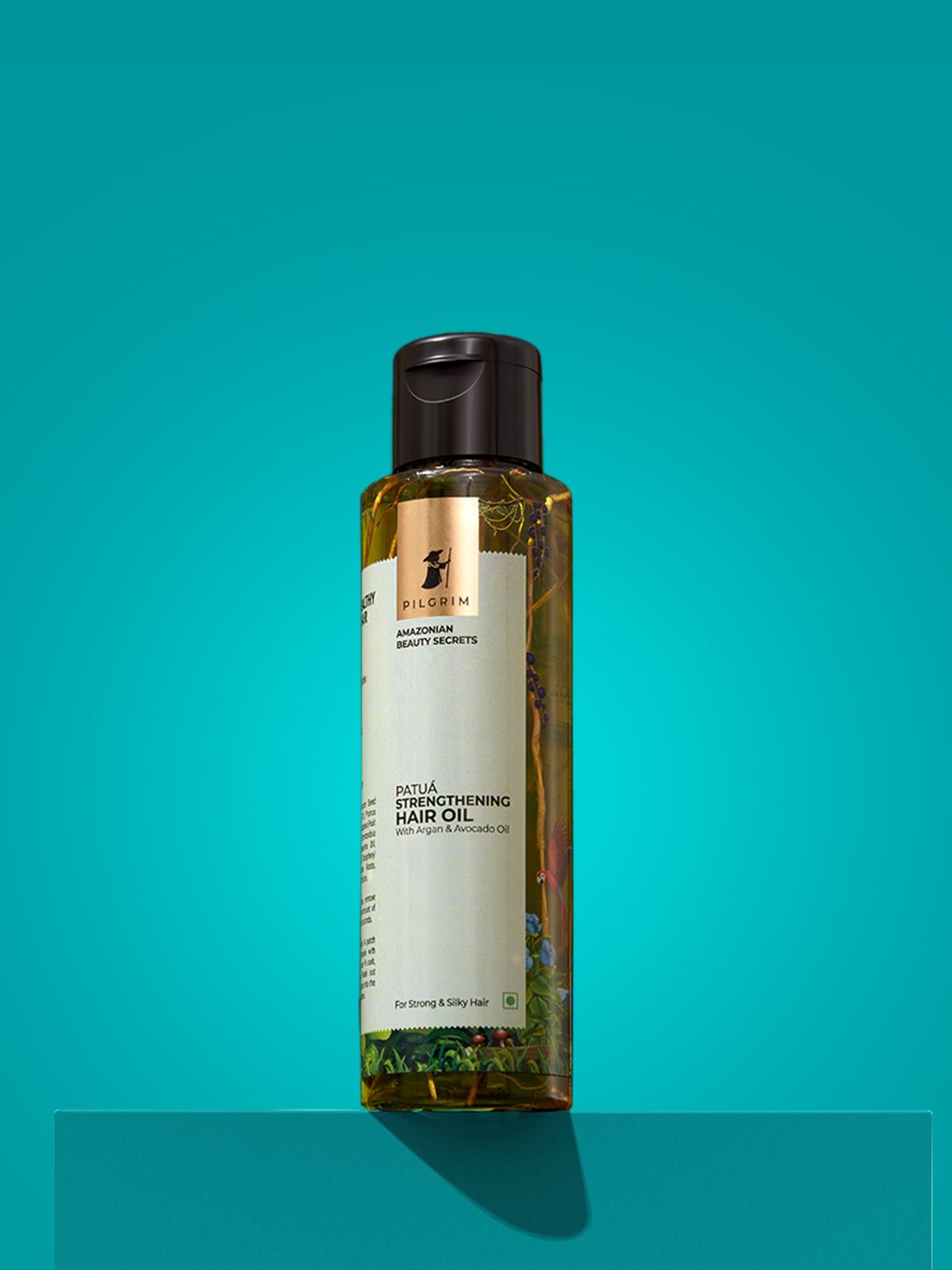 Pilgrim Patua Hair Growth, Nourish Scalp & Reduce Breakage Strengthening Hair Oil