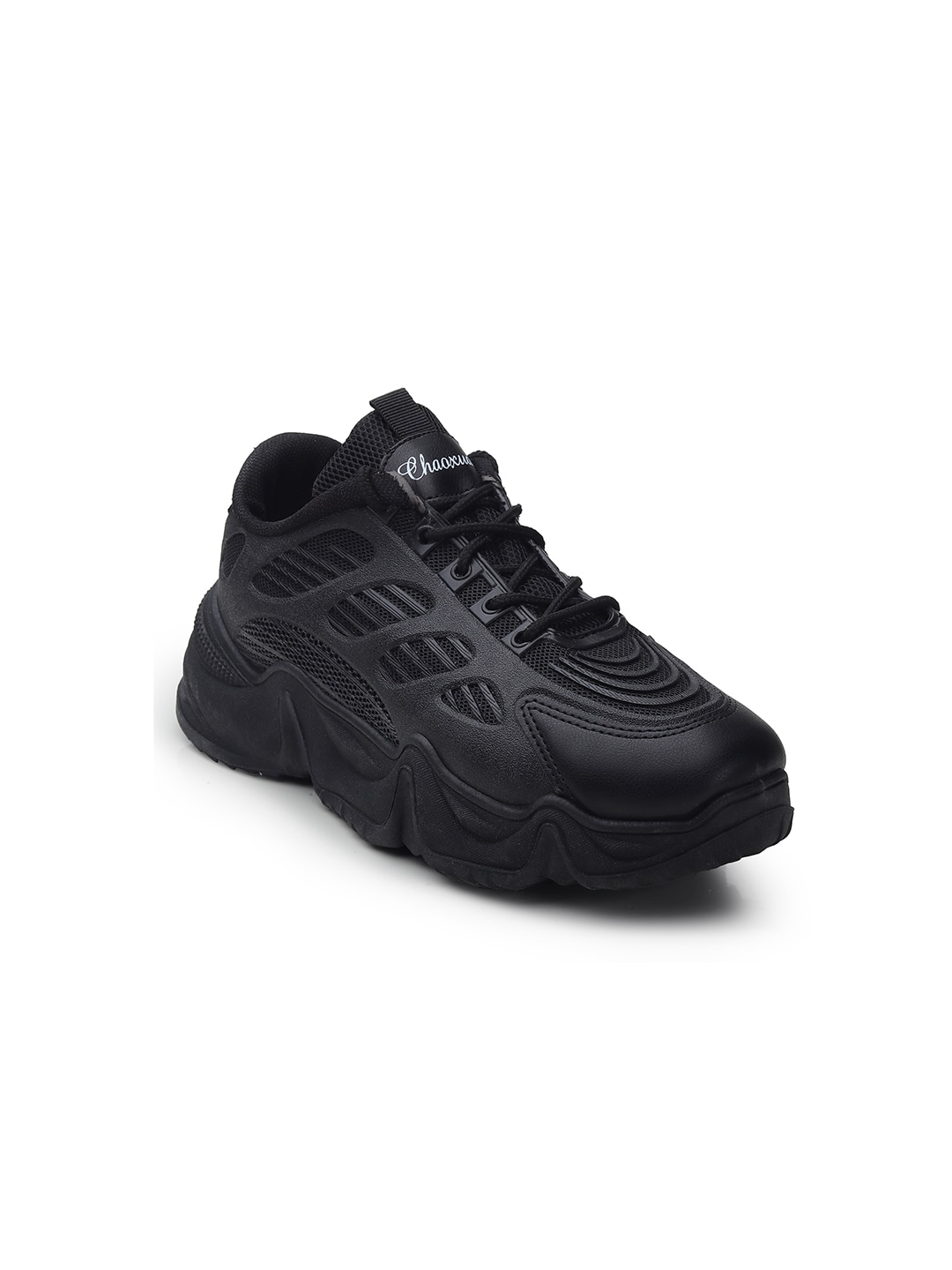 CASSIEY Women Black Mesh Walking Shoes Price in India