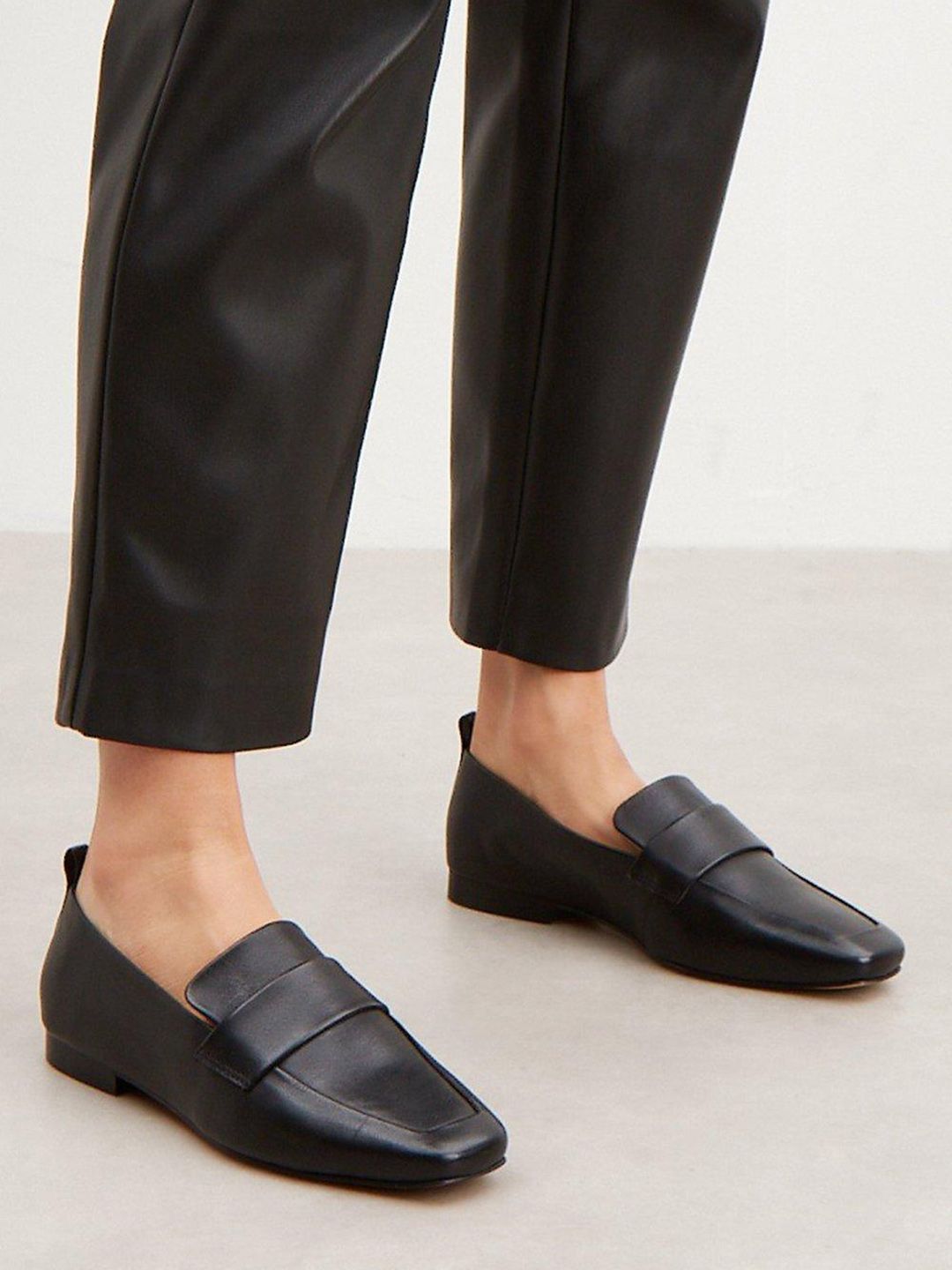 DOROTHY PERKINS Women Black Solid Loafers Price in India