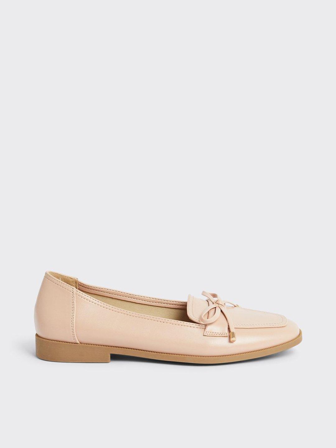 DOROTHY PERKINS Women Pink Bow Detail Loafers Price in India
