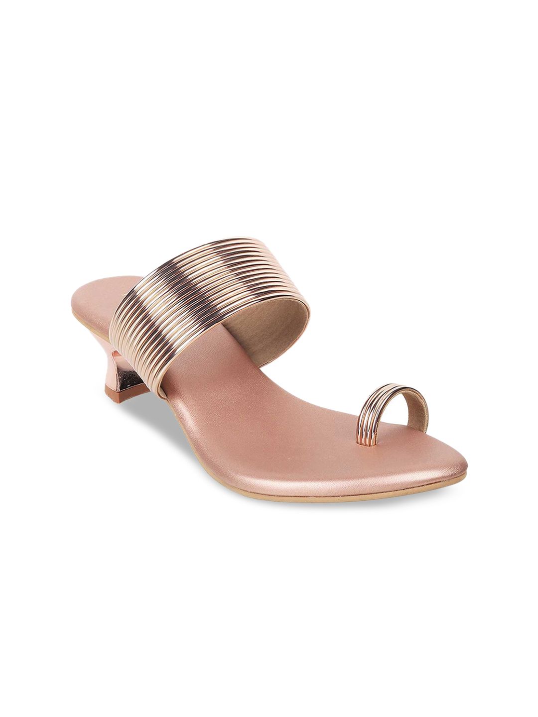 Metro Pink Kitten Sandals