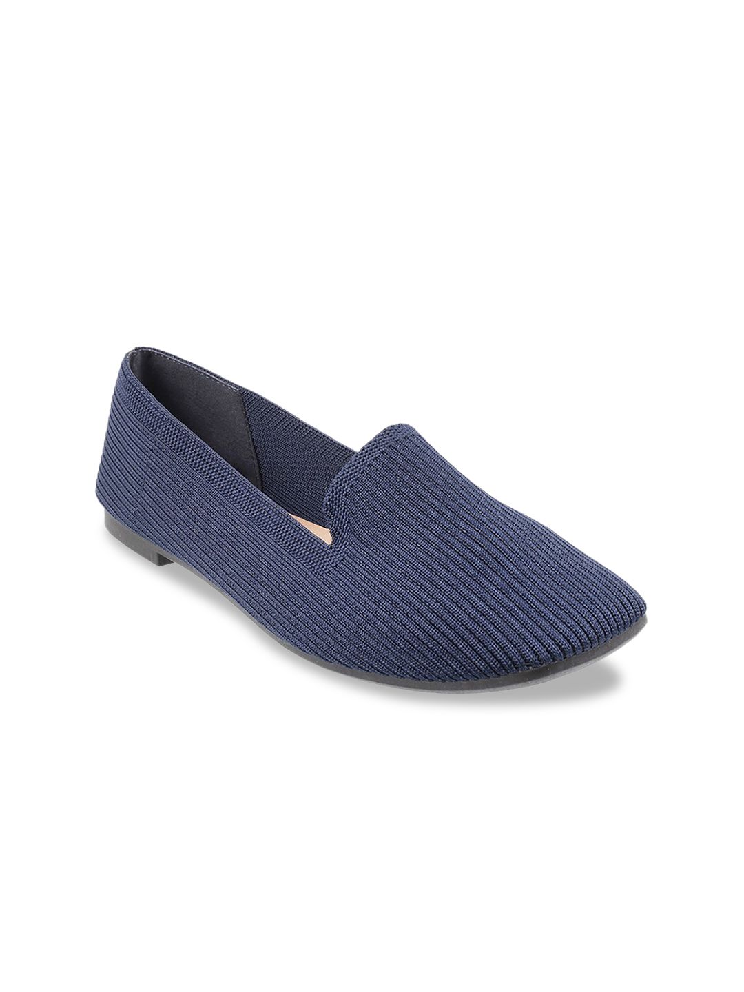 Mochi Women Blue Ballerinas Flats