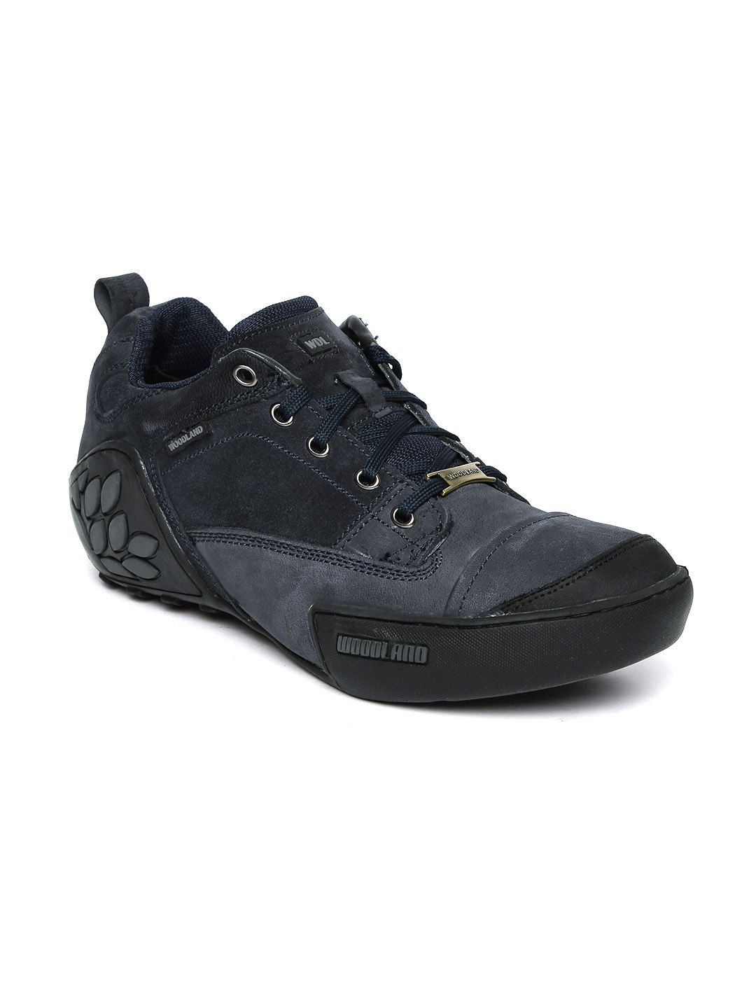 Woodland Men Navy Blue Sneakers