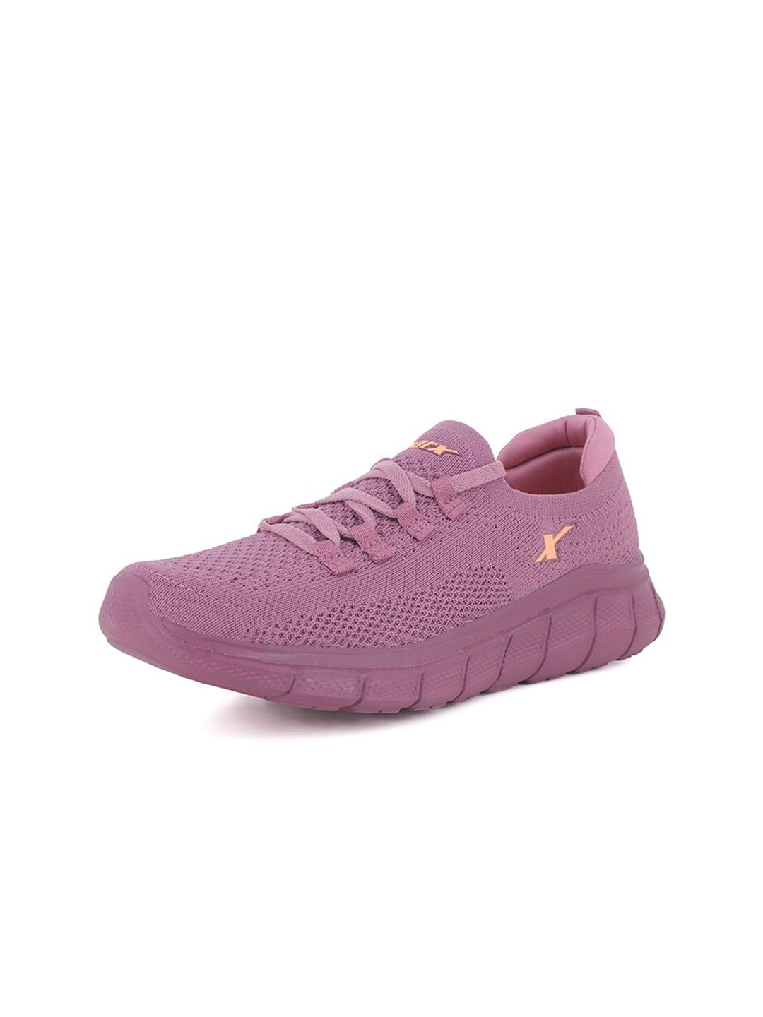 Sparx Women Purple Textile Running Non-Marking Shoes Price in India