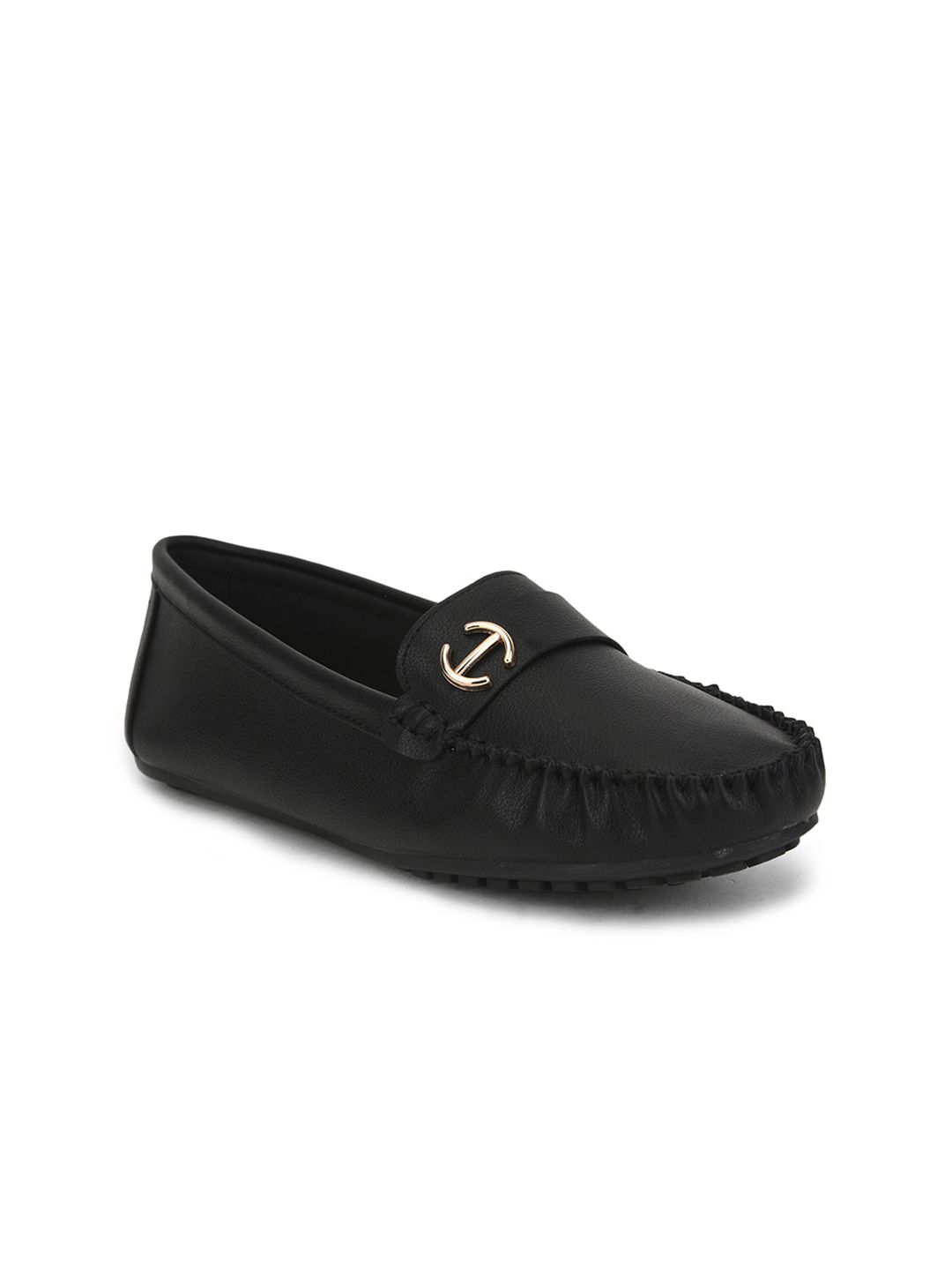 Liberty Women Black Loafers Price in India