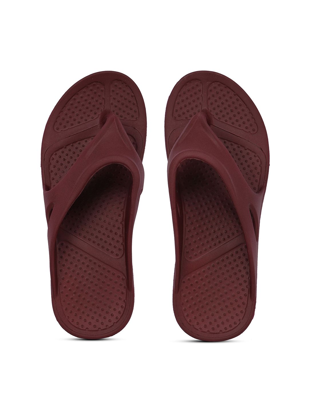 Action Plus Women Maroon Thong Flip-Flops