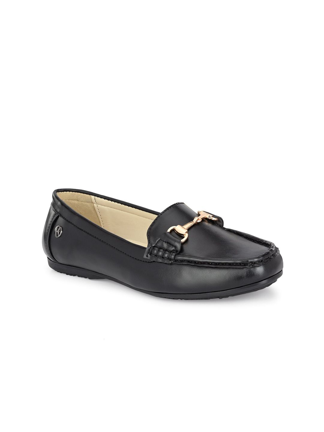 ELLE Women Black Loafers Price in India