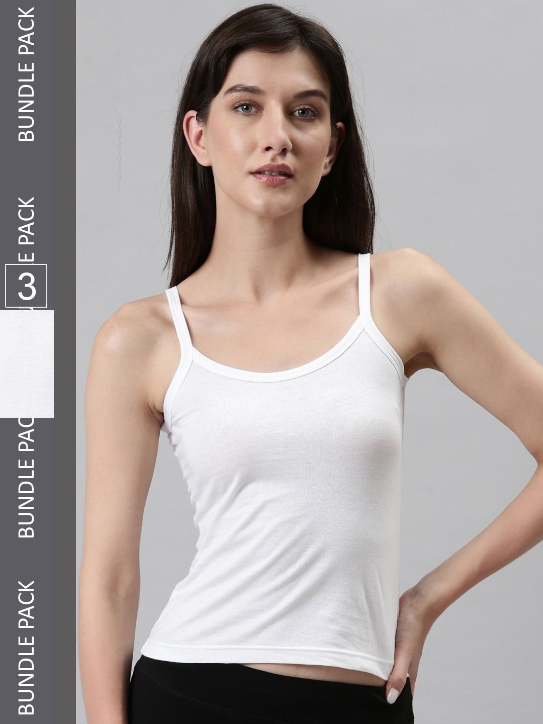 DIXCY SCOTT Slimz Pack Of 3 Cotton Camisoles