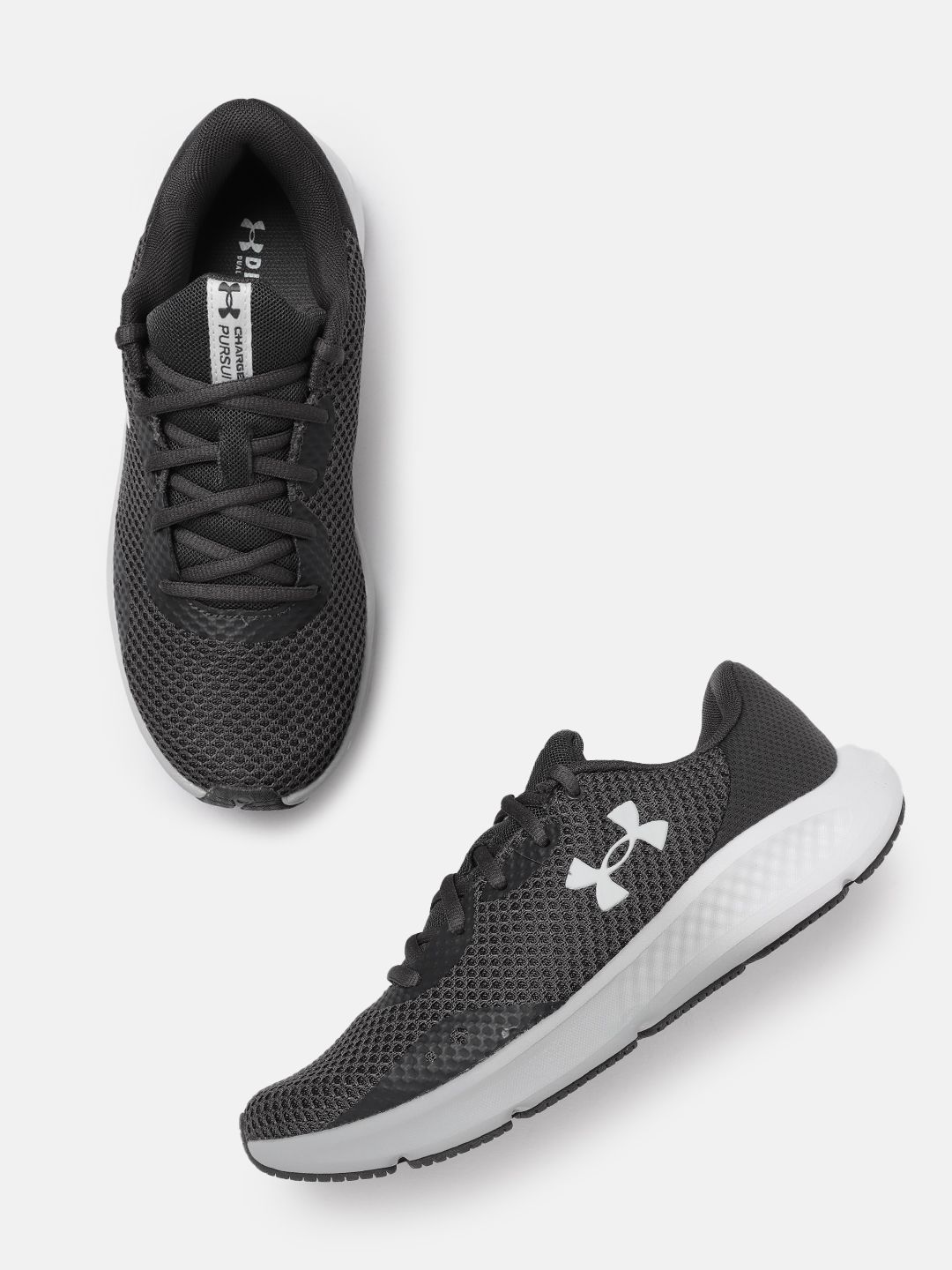 UNDER ARMOUR Women Woven Design Charged Pursuit 3 Running Shoes Price in India