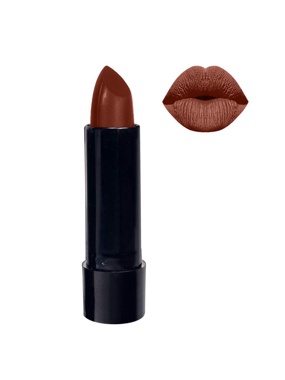 krayons Cute Pop Matte Waterproof Longlasting Lipstick 3.5 gm - Chocolate Mocha