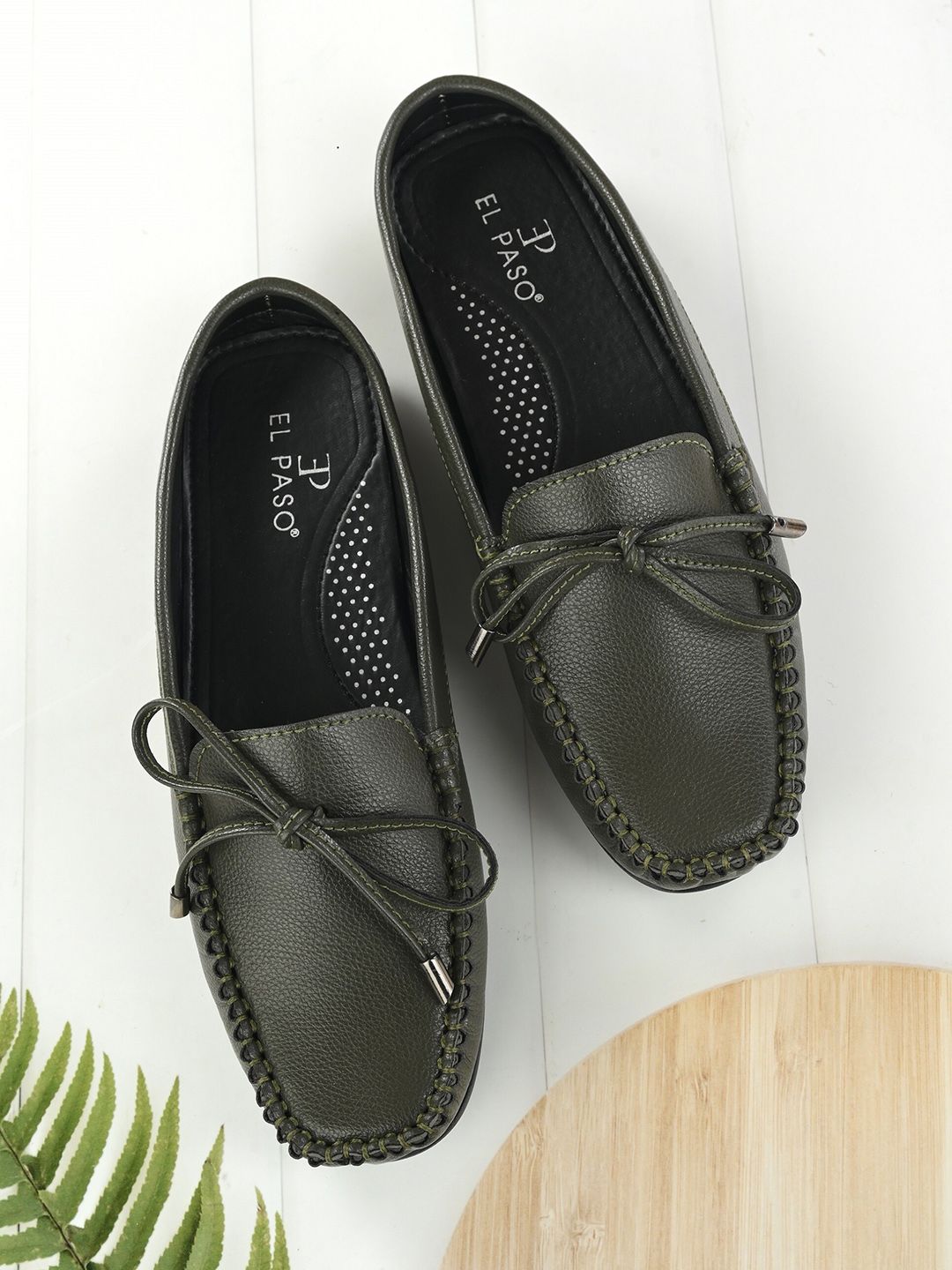 El Paso Women Solid Loafers Price in India