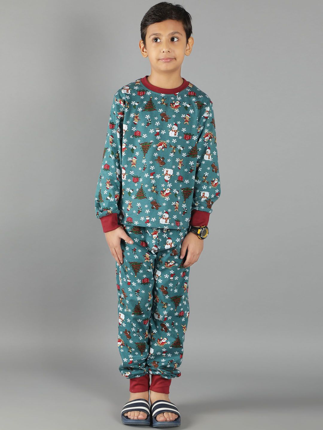 Ninos Dreams Boys Printed Night suit