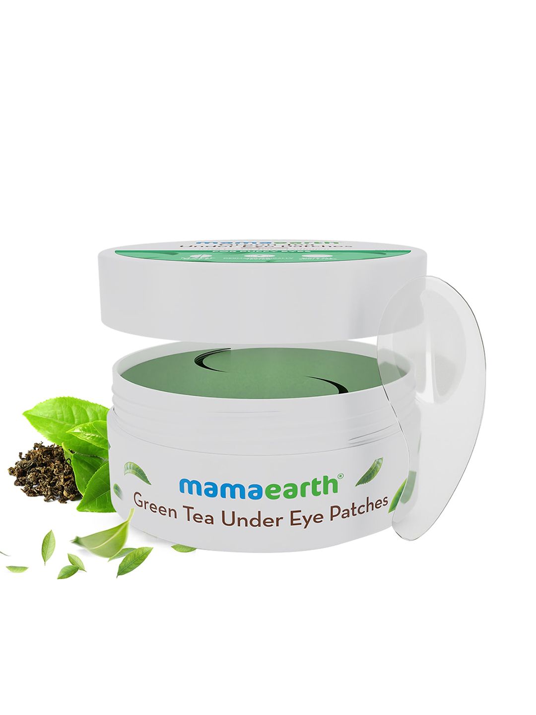 Mamaearth Green Tea & Collagen Under Eye Patches for Puffy Eyes-30 Pairs