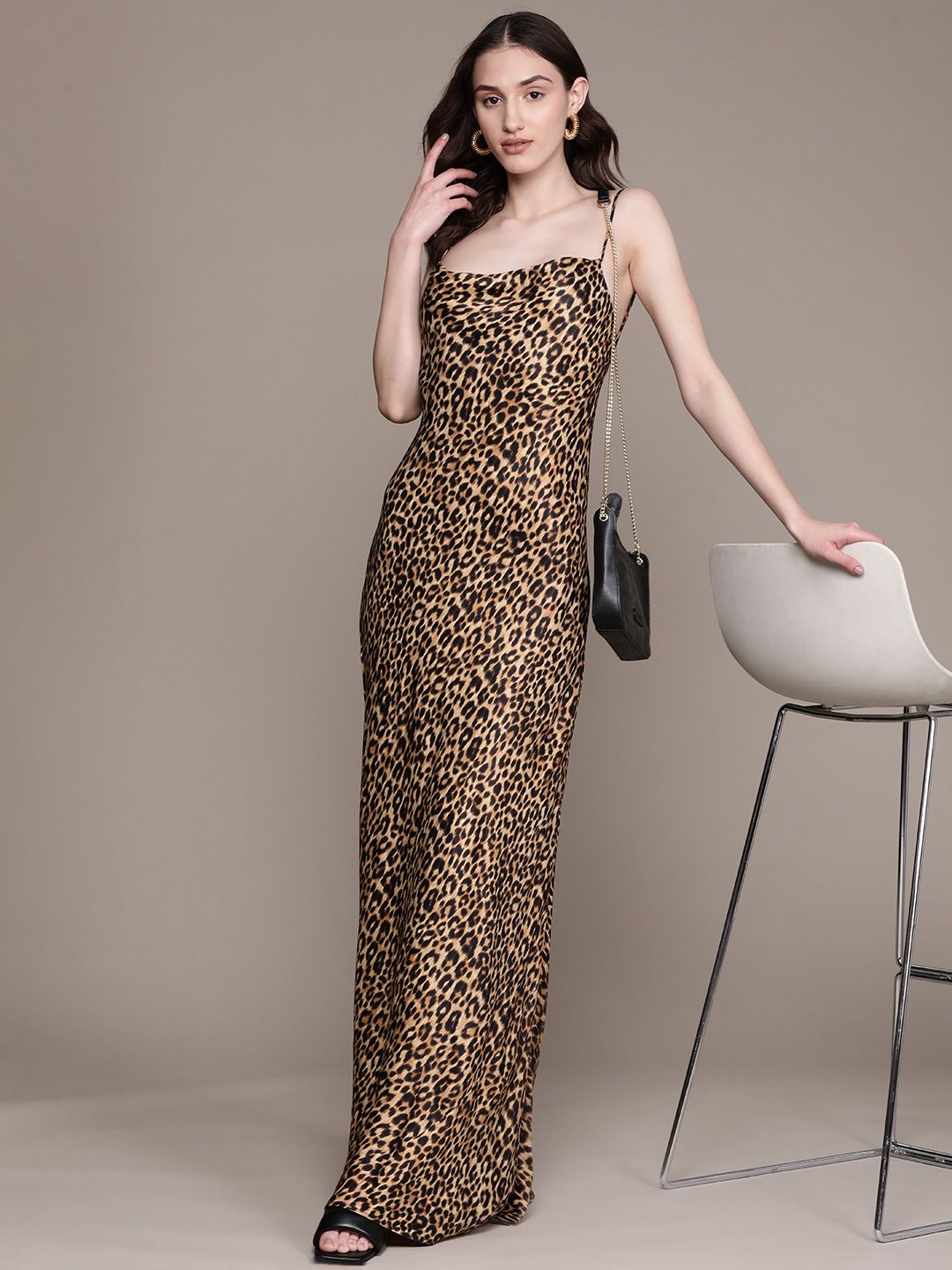 mango leopard print maxi dress Leopard-print maxi-dress - Women