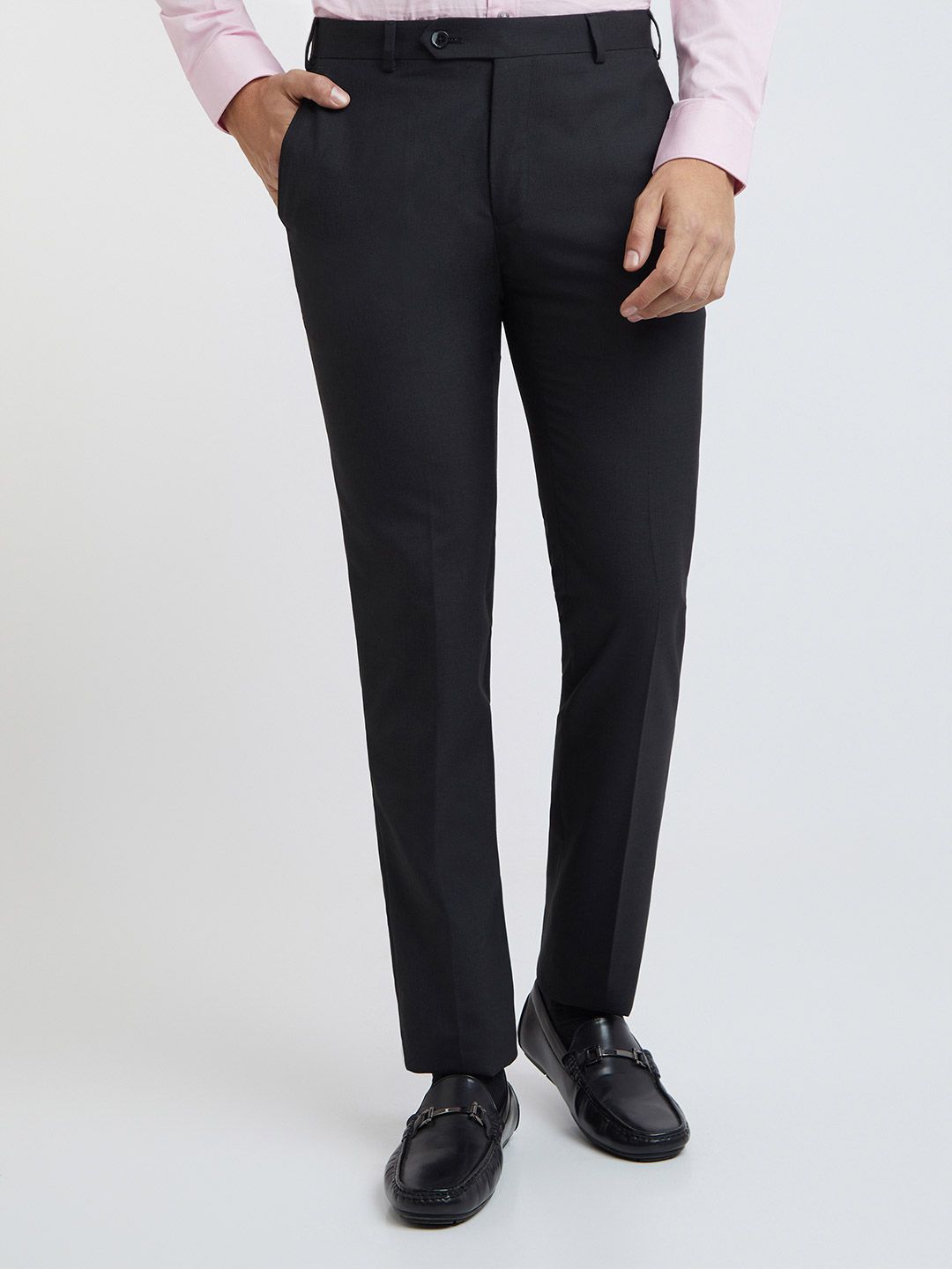 Raymond Men Slim Fit Formal Trousers