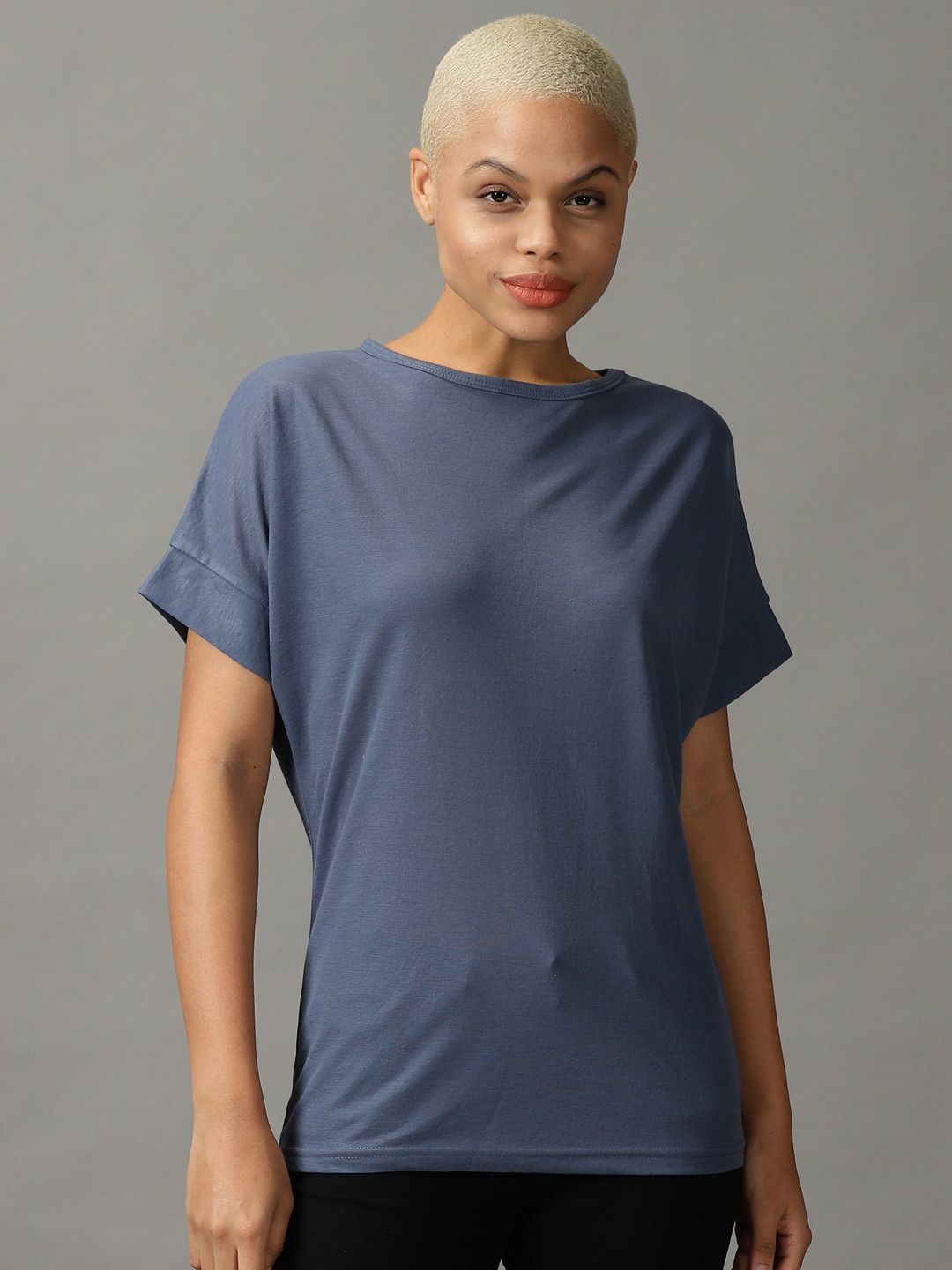 SHOWOFF Short Sleeves Round Neck Top Price in India