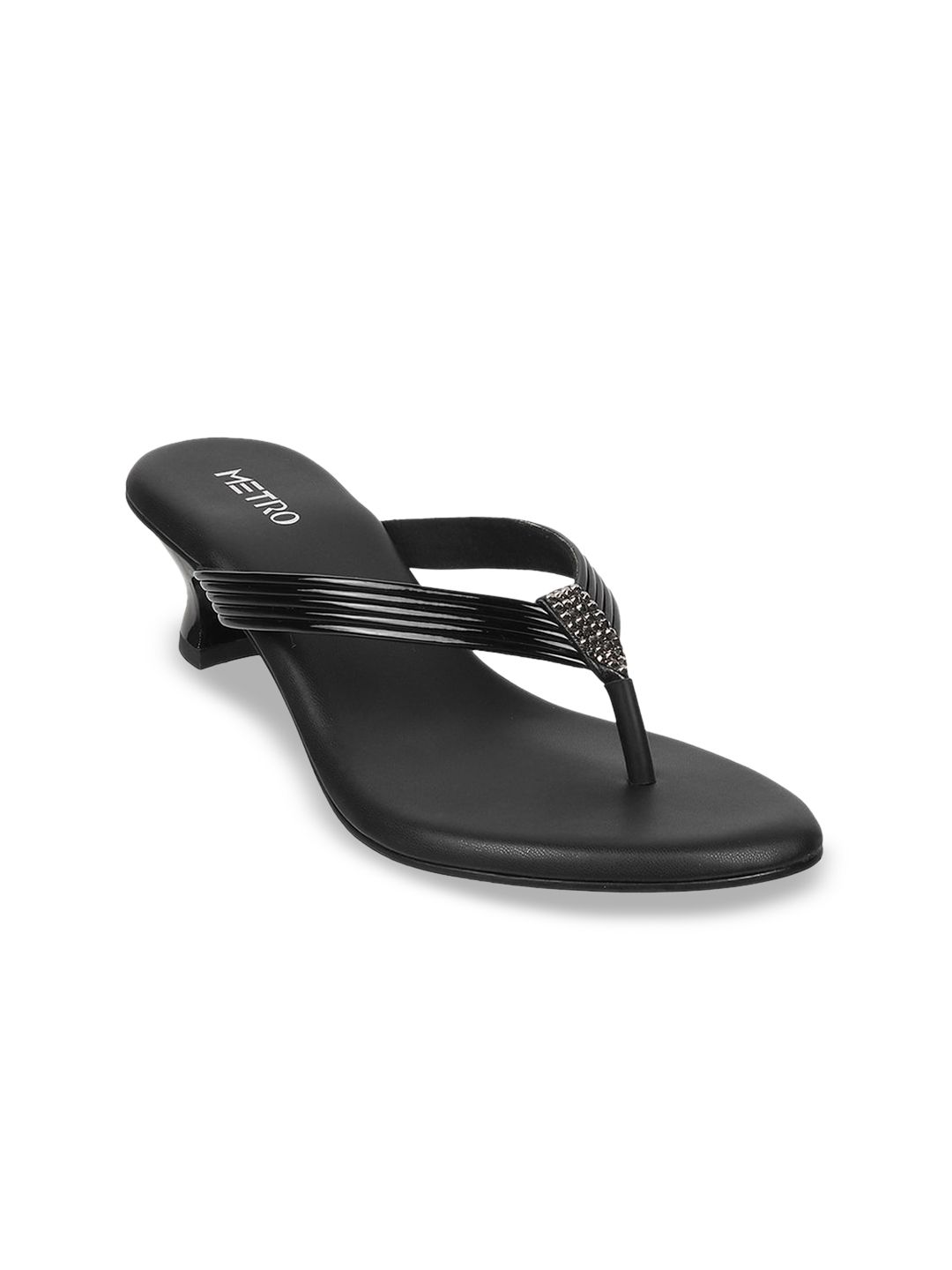 Metro Metro Embellished Kitten Heels