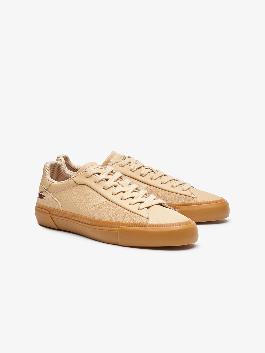 Lacoste Women L006 Leather Tonal Sneakers Price in India