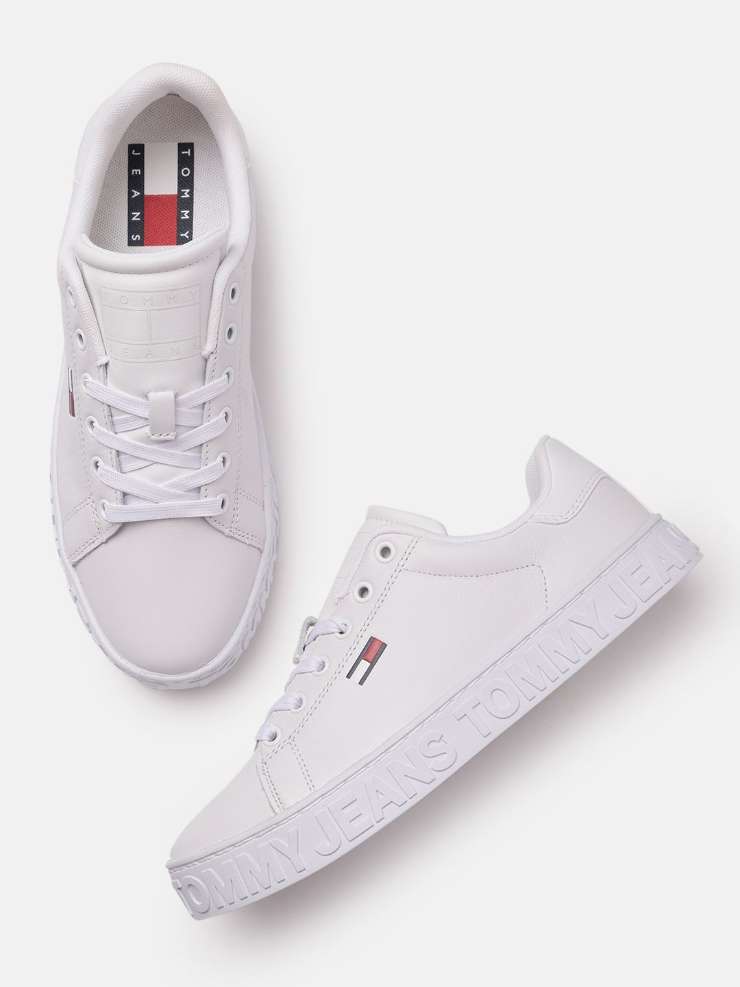 Tommy Hilfiger Women Leather Sneakers