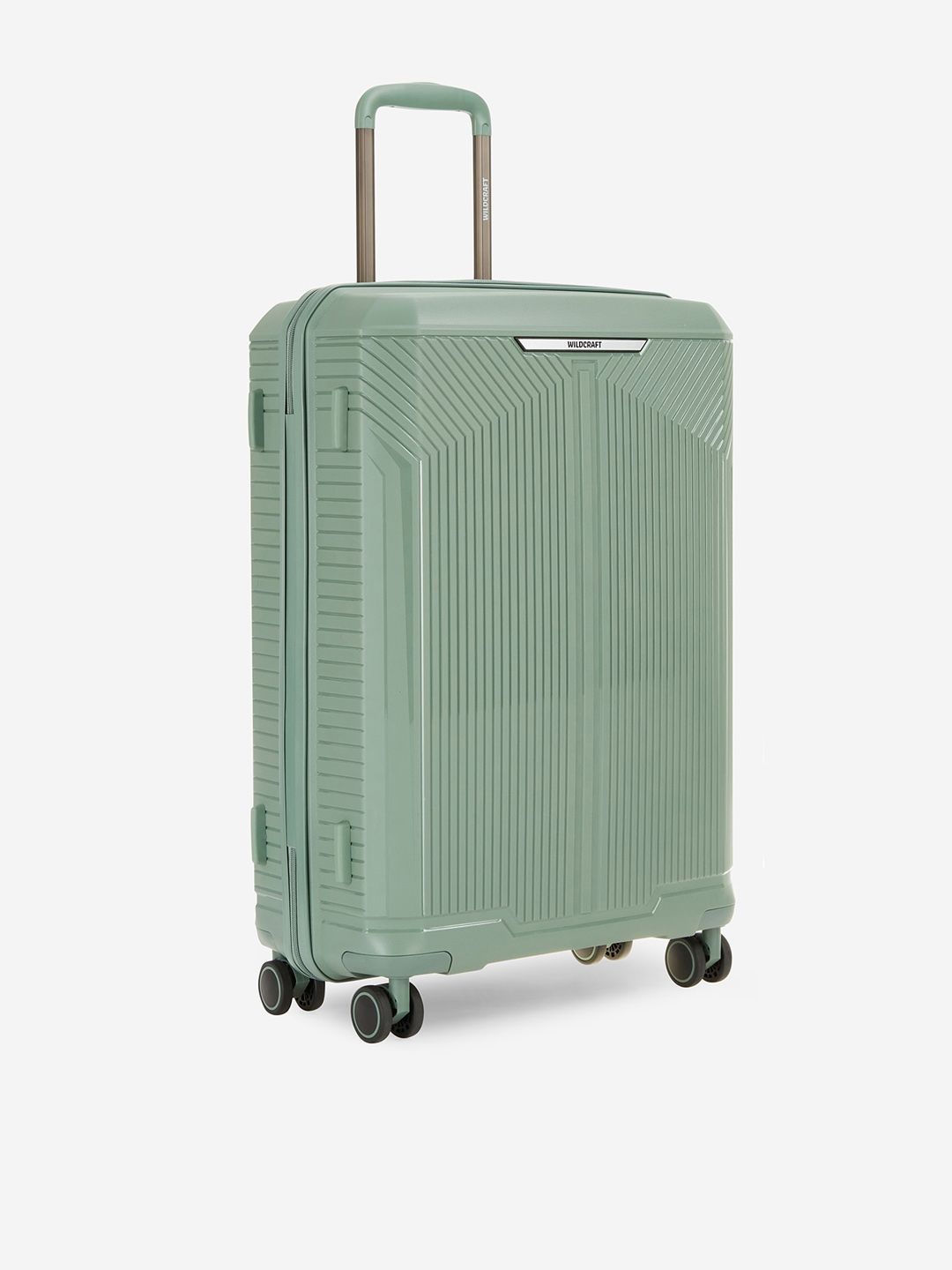 Buy Wildcraft Zeus Textured Hard-Sided Medium Trolley Duffle Bag