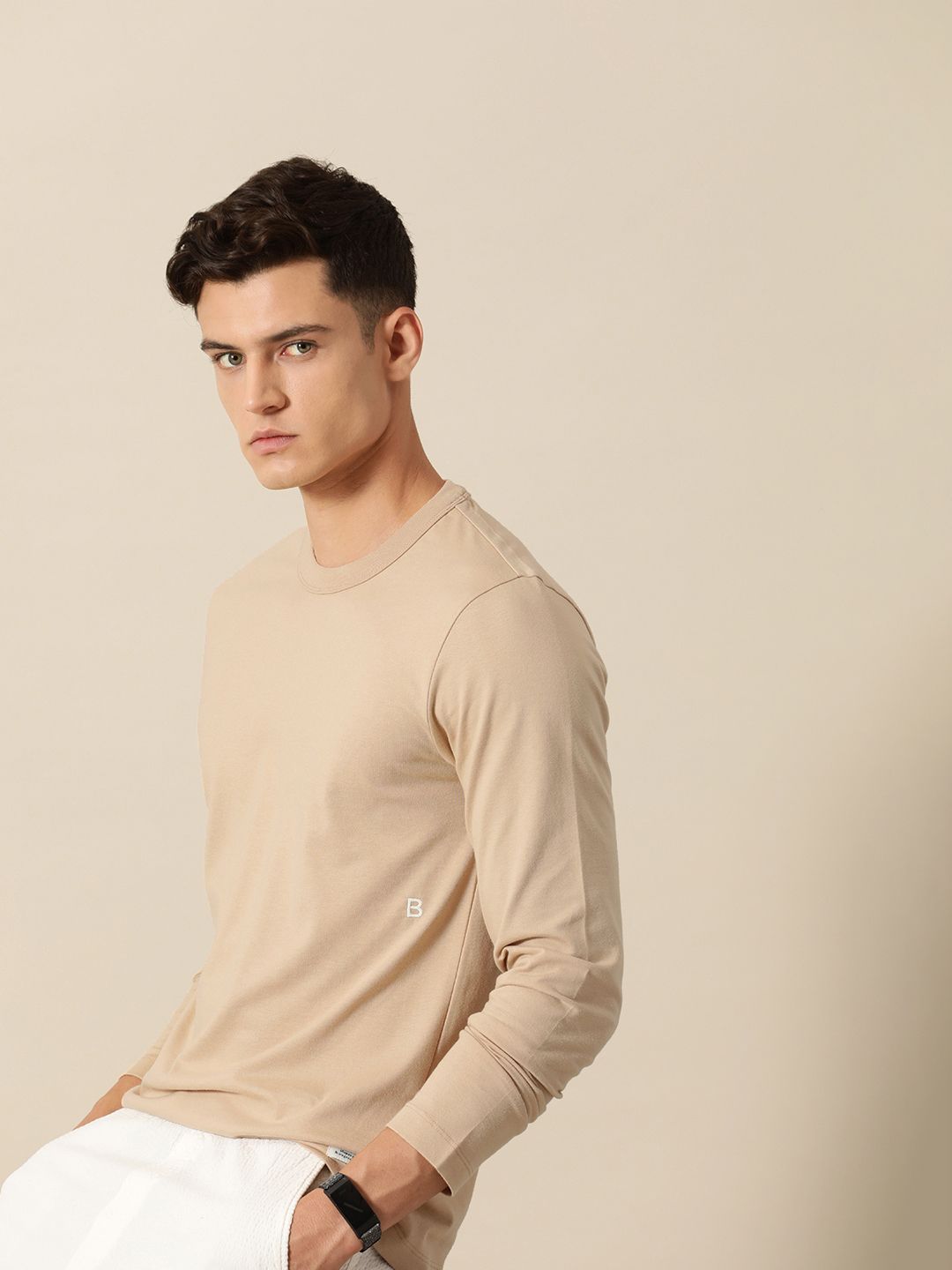 Mr Bowerbird Men Tailored Fit Plan B Full Sleeve T-shirt