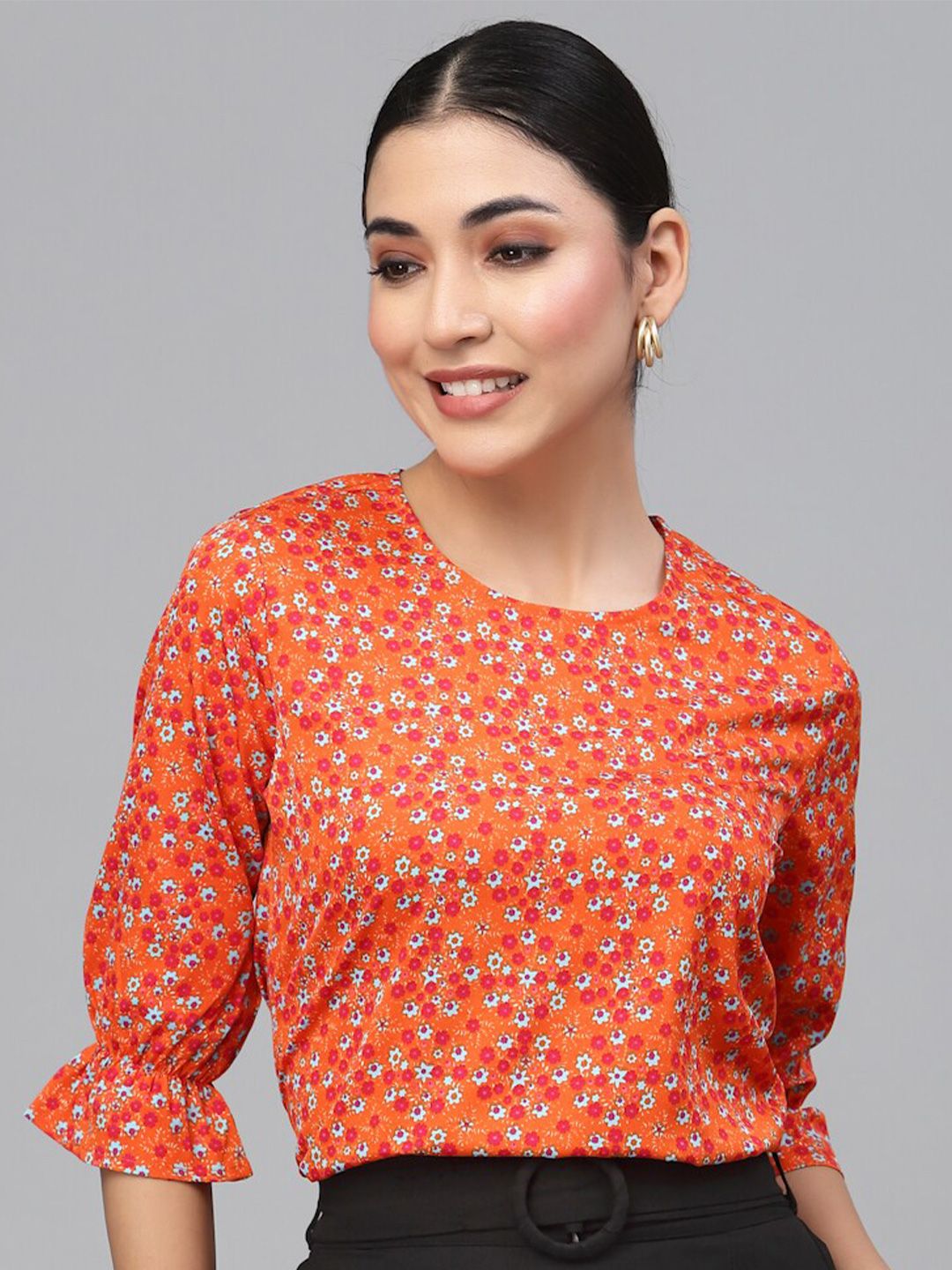 Style Quotient Floral Print Top Price in India